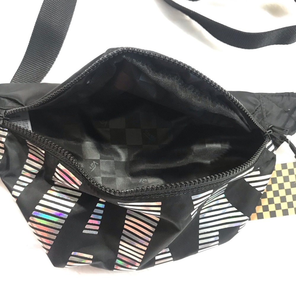 NWT VANS blinds holo fanny pack bum bag black - Picture 6 of 13